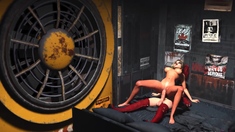 3d Dickgirl Fucks A Sexy Horny Girl In Sci-fi Living Bedroom