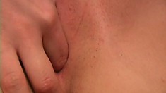 Anna gets up close and personal, with her pussy cam, when she masturbates